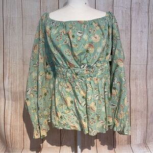 Torrid boho flower shirt Size 2 NWT